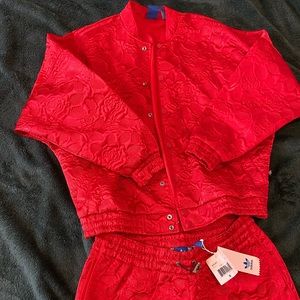 Adidas shorts / jacket set